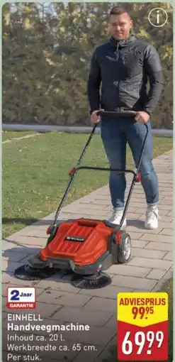 ALDI EINHELL Handveegmachine aanbieding