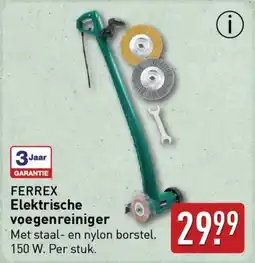ALDI FERREX Elektrische voegenreiniger aanbieding