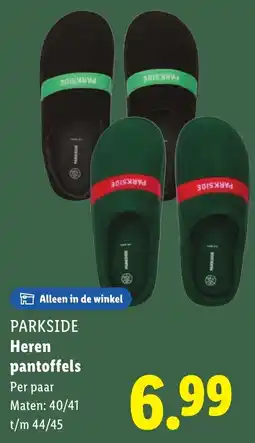 Lidl PARKSIDE Heren pantoffels aanbieding