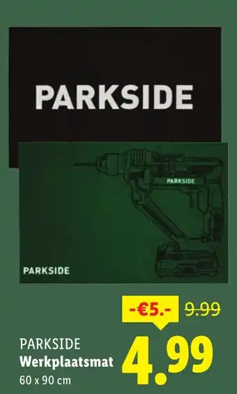 Lidl PARKSIDE Werkplaatsmat aanbieding