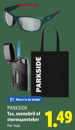 Lidl PARKSIDE Tas, zonnebril of stormaansteker aanbieding