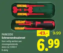 Lidl PARKSIDE Schroevendraaierset aanbieding