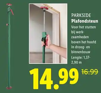 Lidl PARKSIDE Plafondsteun aanbieding