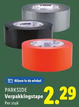 Lidl PARKSIDE Verpakkingstape aanbieding