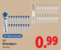 Lidl W5 Wasknijpers aanbieding