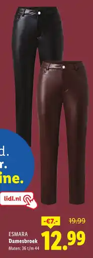 Lidl ESMARA Damesbroek aanbieding