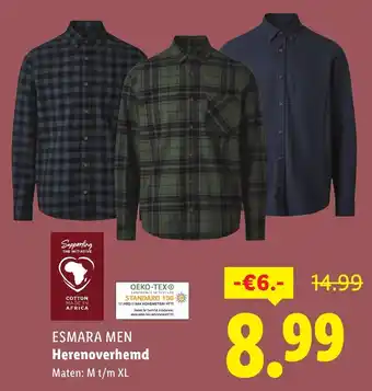 Lidl ESMARA MEN Herenoverhemd aanbieding
