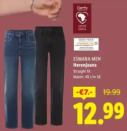 Lidl ESMARA MEN Herenjeans aanbieding