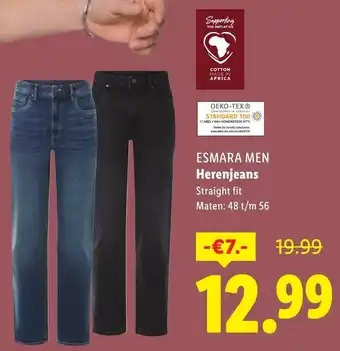 Lidl ESMARA MEN Herenjeans aanbieding
