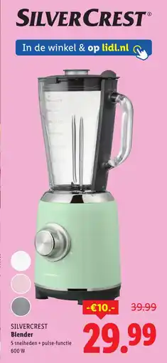 Lidl SILVERCREST Blender aanbieding