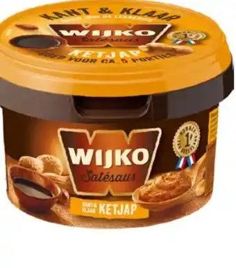 Budget Food Wijko Satésaus Ketiap. Kant & Klaar aanbieding