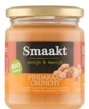 Budget Food Smaakt Pindakaas Crunchy aanbieding