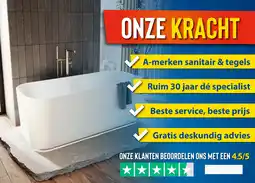 Sani-Dump ONZE KRACHT aanbieding