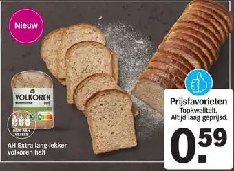 Albert Heijn AH Extra lang lekker volkoren half aanbieding