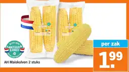 Albert Heijn AH Maiskolven aanbieding