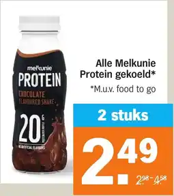 Albert Heijn Alle Melkunie Protein gekoeld aanbieding