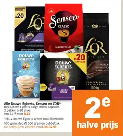 Albert Heijn Alle Douwe Egberts, Senseo en L'OR aanbieding