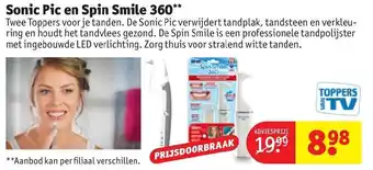 Kruidvat Sonic Pic en Spin Smile 360 aanbieding