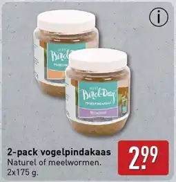 ALDI 2-pack vogelpindakaas aanbieding
