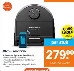 Albert Heijn Rошептә Robotstofzuiger met dweilfunctie aanbieding