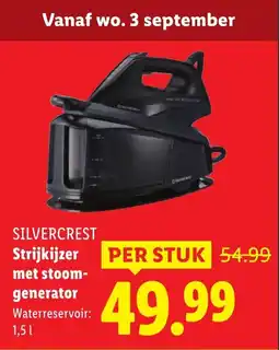 Lidl SILVERCREST Strijkijzer met stoom generator aanbieding