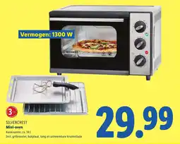 Lidl SILVERCREST Mini-oven aanbieding