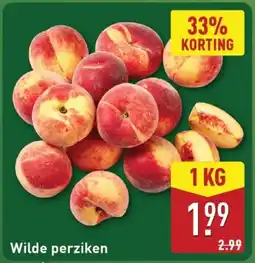 ALDI Wilde perziken aanbieding