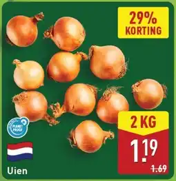 ALDI Uien aanbieding