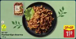 ALDI My vay Plantaardige shoarma aanbieding
