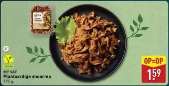 ALDI My vay Plantaardige shoarma aanbieding