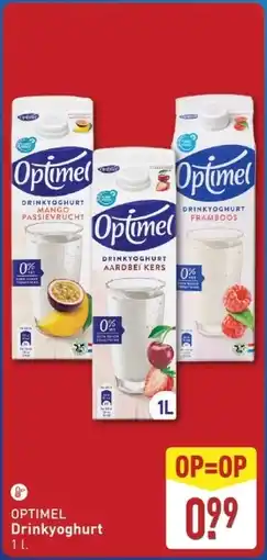 ALDI Optimel Drinkyoghurt aanbieding