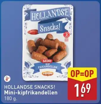 ALDI Hollandse snacks! Mini-kipfrikandellen aanbieding