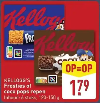 ALDI Kellogg's Frosties of coco pops repen aanbieding