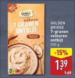 ALDI Golden bridge 7-granen volkoren ontbijt aanbieding
