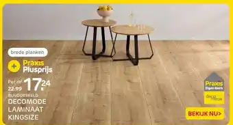 Praxis DECOMODE LAMINAAT KINGSIZE aanbieding