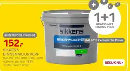 Praxis SIKKENS BINNENMUURVERF aanbieding