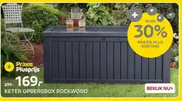 Praxis KETER OPBERGBOX ROCKWOOD aanbieding