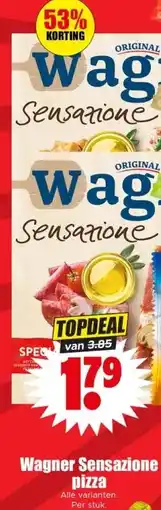 Dirk Wagner Sensazione pizza aanbieding