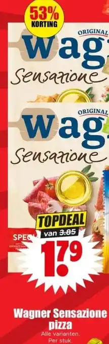 Dirk Wagner Sensazione pizza aanbieding