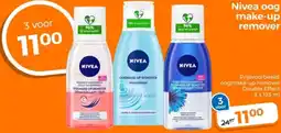 Trekpleister Nivea oog make-up remover aanbieding