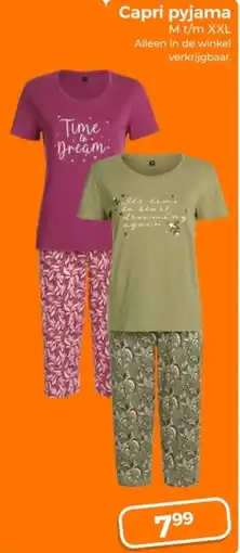 Trekpleister Capri pyjama aanbieding