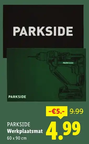 Lidl PARKSIDE Werkplaatsmat aanbieding