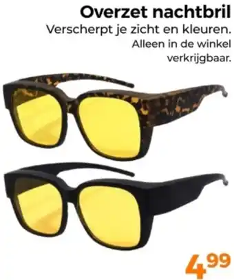 Trekpleister Overzet nachtbril aanbieding