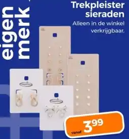 Trekpleister Trekpleister sieraden aanbieding
