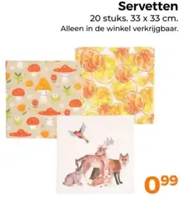 Trekpleister Servetten aanbieding