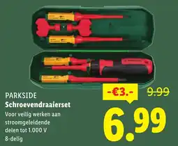 Lidl PARKSIDE Schroevendraaierset aanbieding