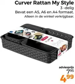 Trekpleister Curver Rattan My Style aanbieding