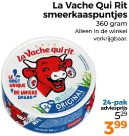Trekpleister La Vache Qui Rit smeerkaaspuntjes aanbieding