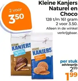 Trekpleister Kleine Kanjers Naturel en Choco aanbieding