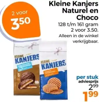 Trekpleister Kleine Kanjers Naturel en Choco aanbieding